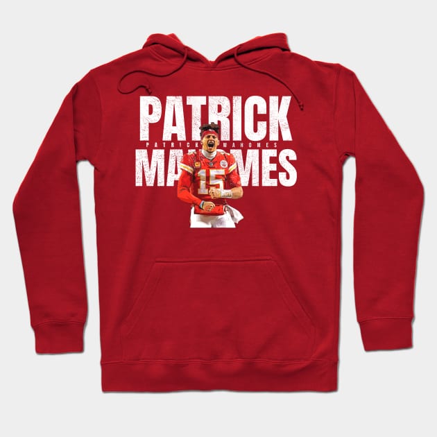 Patrick Mahomes Hoodie by clownescape